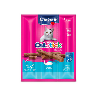 Cat Stick Treats Salmón Vitakraft - Pack de 5