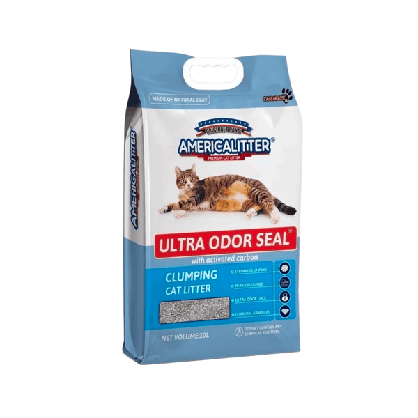 Arena para gatos AmericaLitter Ultra Odor Seal 7 Kg