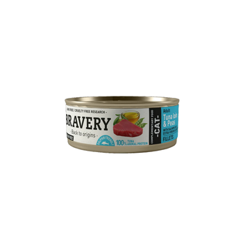 Bravery 4 Variedades - Pack 8 latas - Alimento Húmedo Gatos - 0