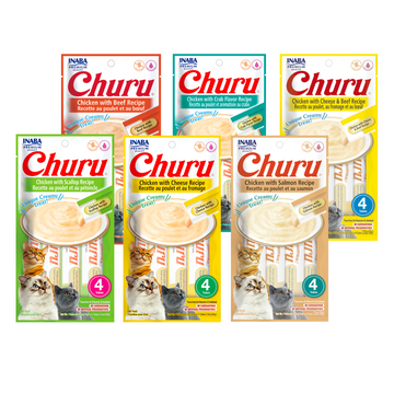 Churu Gatos - Pack De 6 - Festín de Pollo