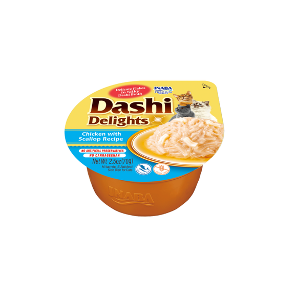 Dashi Delights - Pack 4 sabores - Broth Húmedo Gatos