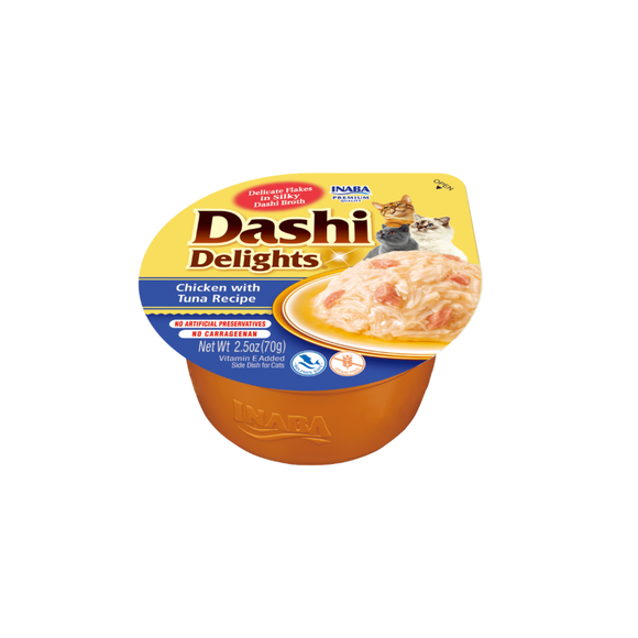 Dashi Delights - Pack 4 sabores - Broth Húmedo Gatos