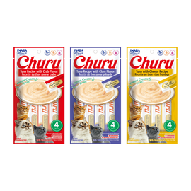 Churu Gatos - Pack De 6 - Festín de Atún - 0