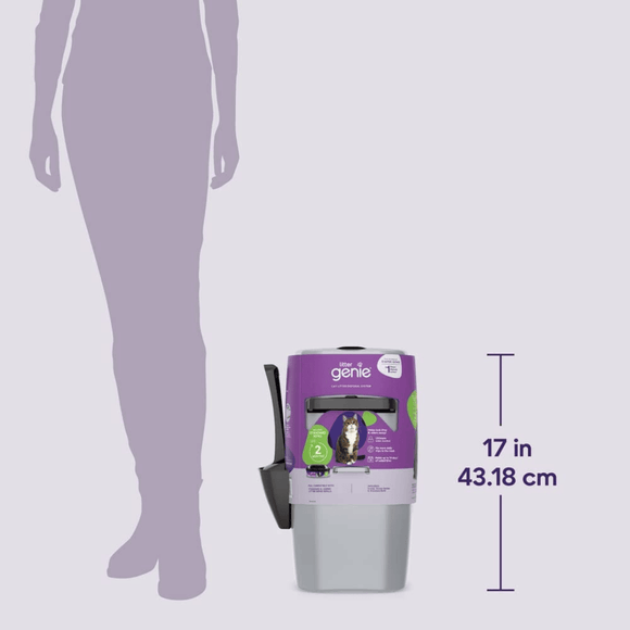 Imagen de Dimensiones de Litter Genie
