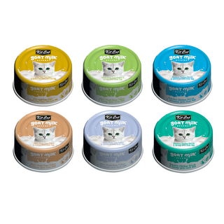 Kit Cat Goat Milk - Pack 12 Variedades - Comida Húmeda Gato