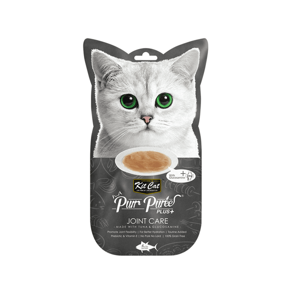 Kit Cat Purr Purée Joint Care Snack Premio Gato - Pack De 6