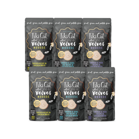 Tiki Cat Mousse Variedades - Pack 6 envases - Alimento Húmedo Gatos