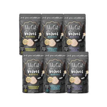 Tiki Cat Mousse Variedades - Pack 6 envases - Alimento Húmedo Gatos