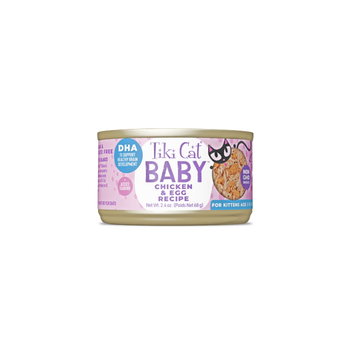 Tiki Cat Baby Variedades - Pack 6 latas - Alimento Húmedo Gatos - 0