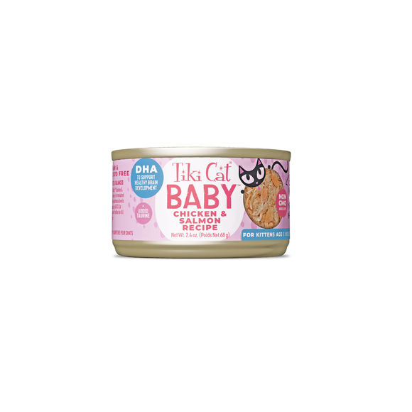 Tiki Cat Baby Variedades - Pack 6 latas - Alimento Húmedo Gatos