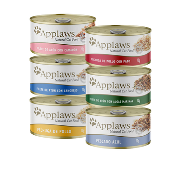 Pack Variedades Applaws - Alimento Húmedo Gatos - 6 Latas