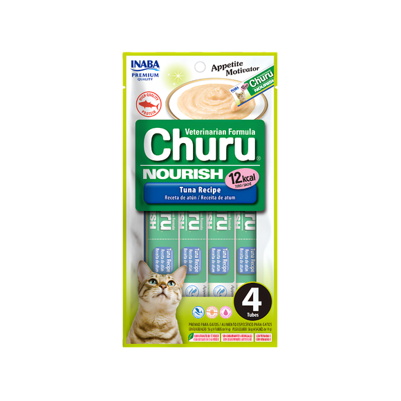 Churu Nourish Variedades Gato - Pack 6 envases (24 tubitos)