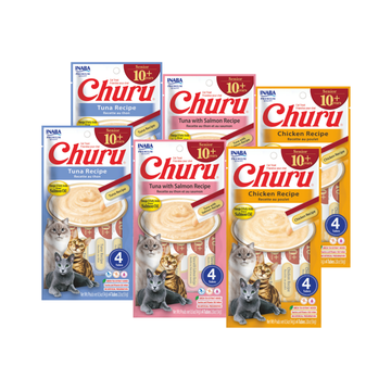 Churu Senior Variedades - Pack 6 envases - Snack Premio Gatos