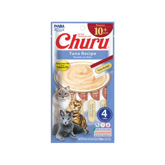 Churu Senior Variedades - Pack 6 envases - Snack Premio Gatos