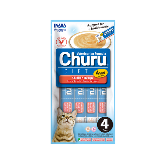 Churu Diet Variedades Gato - Pack 6 envases (24 tubitos)