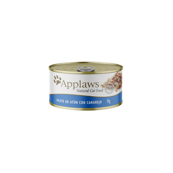 Pack 6 latas Atún con Cangrejo Applaws - Alimento Húmedo Gatos