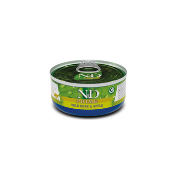 N&D Gatos Adultos | Alimento Húmedo Jabalí Manzana | Pack 6 Latitas - 0