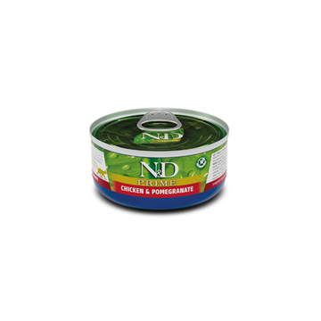 N&D Gatos Adultos | Alimento Húmedo Pollo Granada | Pack 6 Latitas - 0