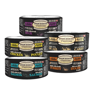 Oven-Baked Paté Pack 5 Variedades | Alimento Húmedo Gatos