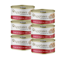 Pack 6 latas Pollo con Pato Applaws - Alimento Húmedo Gatos-1