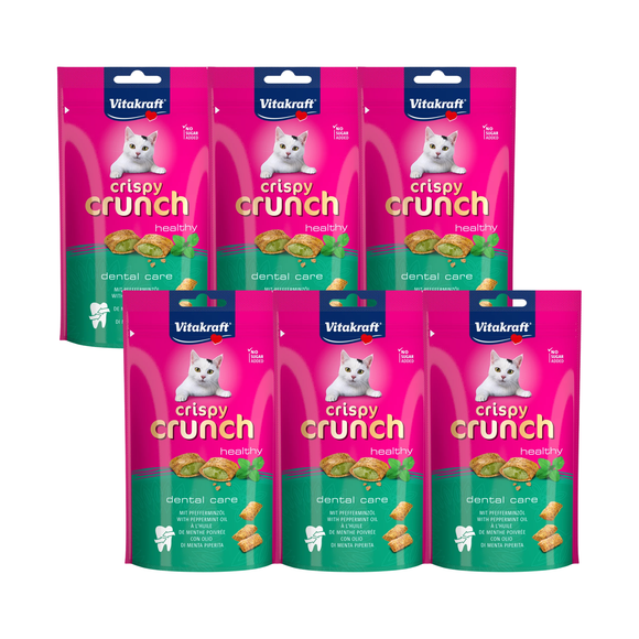 Crispy Crunch Dental Care Vitakraft - Pack de 6 envases