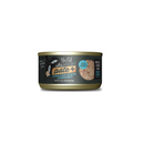 Paté para gatos de pollo y huevo de codorniz en caldo de pollo