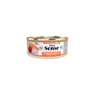 Sense Gatos Adultos | Alimento Húmedo Pollo Salmón | Pack 6 latitas