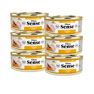 Sense Gatos Adultos | Alimento Húmedo de Pollo | Pack 6 latitas