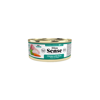 Sense Gatos Adultos | Alimento Húmedo de Pollo Pato | Pack 6 latitas