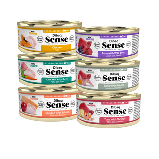 Sense Gatos Adultos | Alimento Húmedo Variedades | Pack 6 latitas