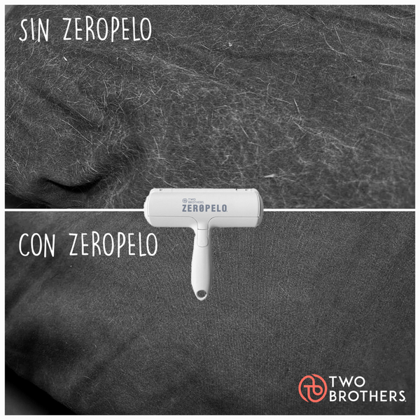Cepillo elimina Pelos y Pelusas Zero Pelo Two Brothers