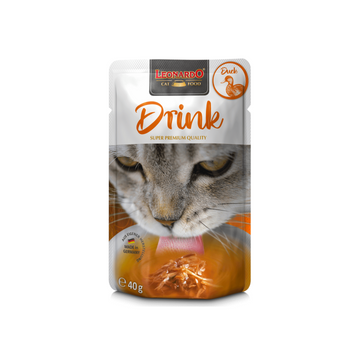 Leonardo Drink Pato - Pack de 5 - Snack Premio Húmedo - 0