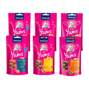Yums Cat Vitakraft Variedades - Pack de 6