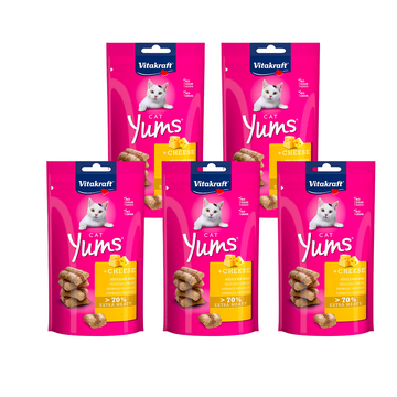 Yums Cat Vitakraft Queso - Pack de 5