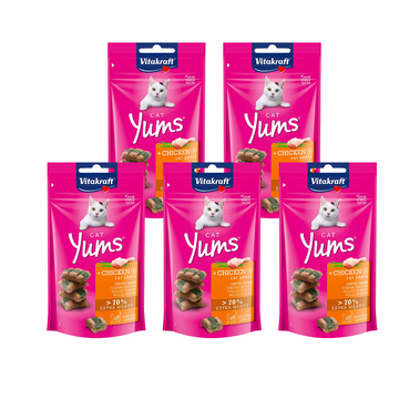 Yums Cat Vitakraft Pollo - Pack de 5
