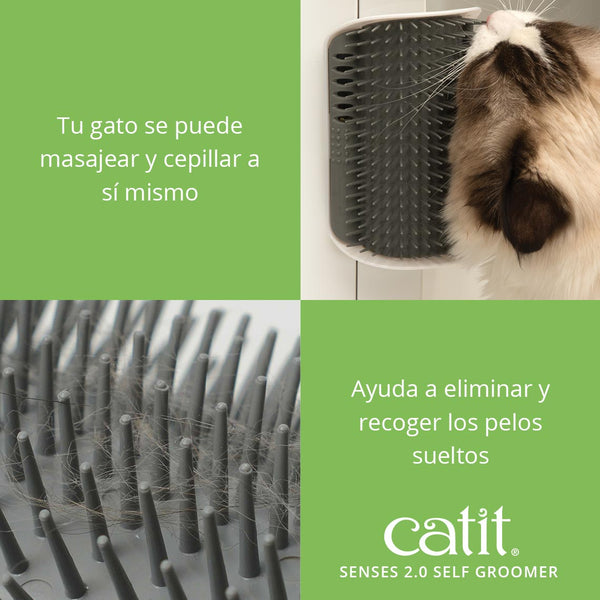 Cepillo masajeador de pared CATIT Self Groomer - Gato