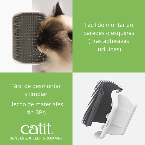 Cepillo masajeador de pared CATIT Self Groomer - Gato
