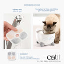 Filtro Triple Acción Para Fuente Catit Pixi - Pack 3 Uds-4