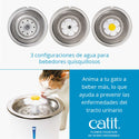 Fuente Bebedera Catit Flower Fountain de Acero Inoxidable 3 Litros