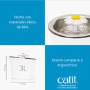 Fuente Bebedera Catit Flower Fountain de Acero Inoxidable 3 Litros-4