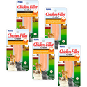 Filete Grillado de Pollo - Pack De 5 - Snack Premio Gatos