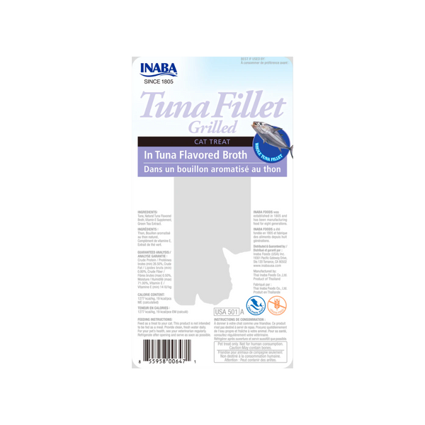 Filete Grillado Atún - Pack De 5 - Snack Premio Gatos