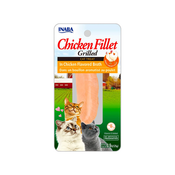 Filete Grillado de Pollo - Pack De 5 - Snack Premio Gatos - 0