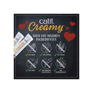 Catit Creamy - Pack De 6 - Variedades - 0