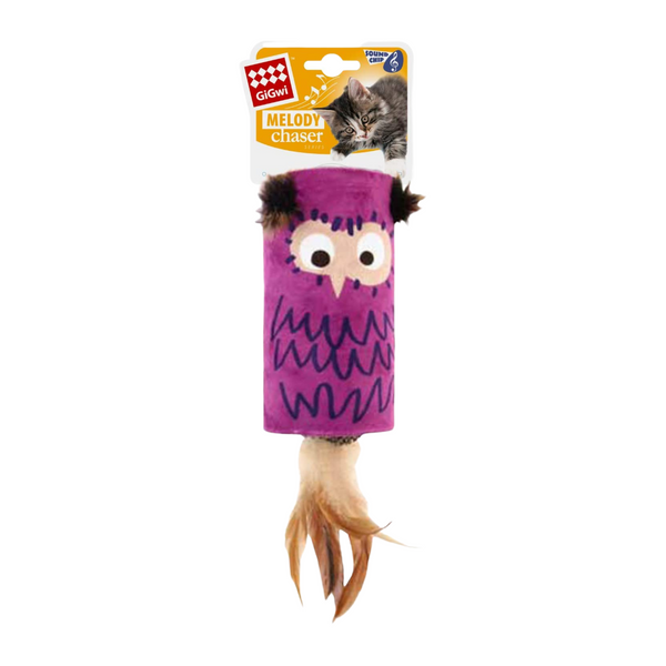 Juguete Interactivo con Sonido para Gatos - Buho Gigwi