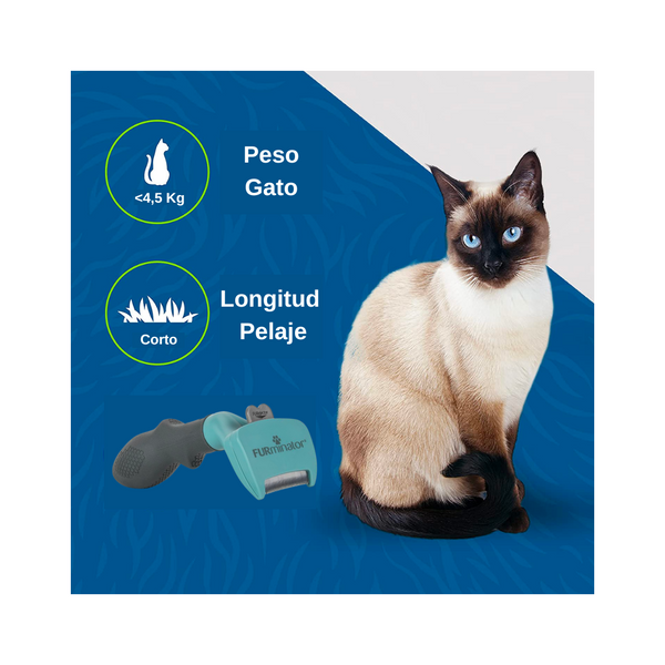 Cepillo para Gatos Pequeños de pelo corto Furminator