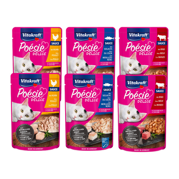 Poésie Delice Variedades Vitakraft - Pack de 6