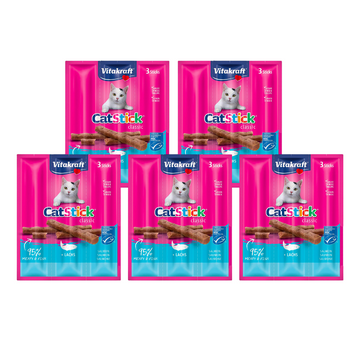 Cat Stick Treats Salmón Vitakraft - Pack de 5