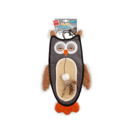 Rascador Juego para Gatos Gigwi Buho con Catnip - 0