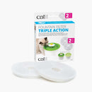 CATIT Filtro para Flower Fountain 3L - Pack 2 Uds-1